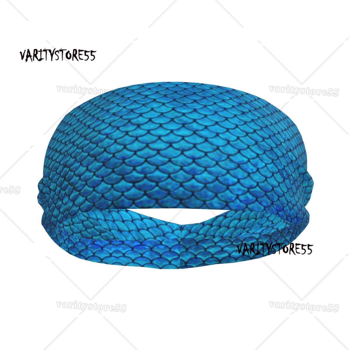 Stretch Strap Yoga - Meerjungfrau Schuppen Drucken elastisches Haarband Yoga