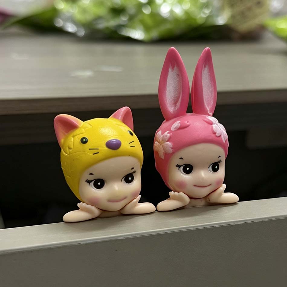 Yoga Fitness First - Neu!! Leuchtende Mini-Figuren Blindbox-Puppenserie Yoga Schlafzimmer