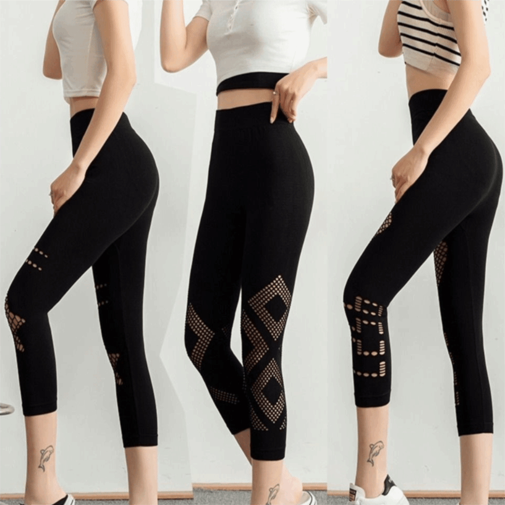 Neue Aushöhlende Damen-Netzleg – Yoga & Fitness Center Bewertung und Preis