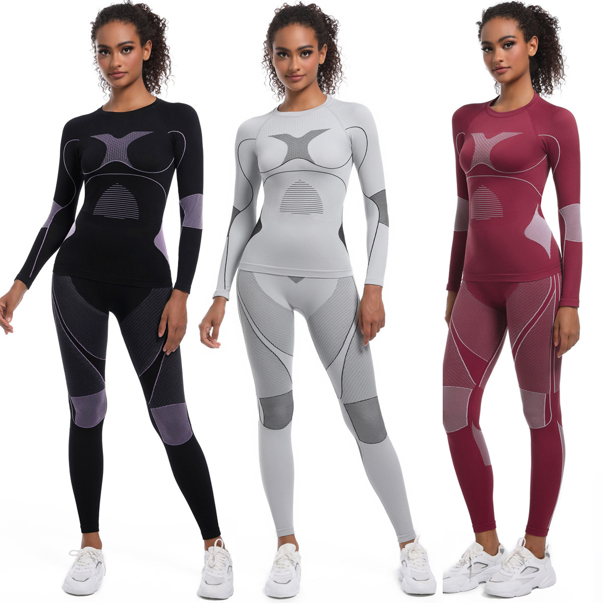 Frauen Mädchen Skifahren Unter – Yoga Fitness Girl Bewertung und Preis