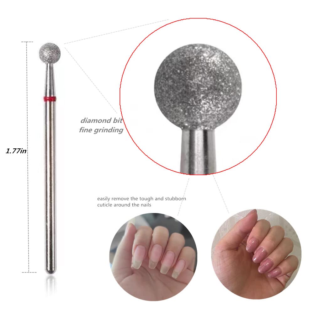 5 Stück Diamant-Nagelbohrer mi – Shoulder Massage Ball Bewertung und Preis