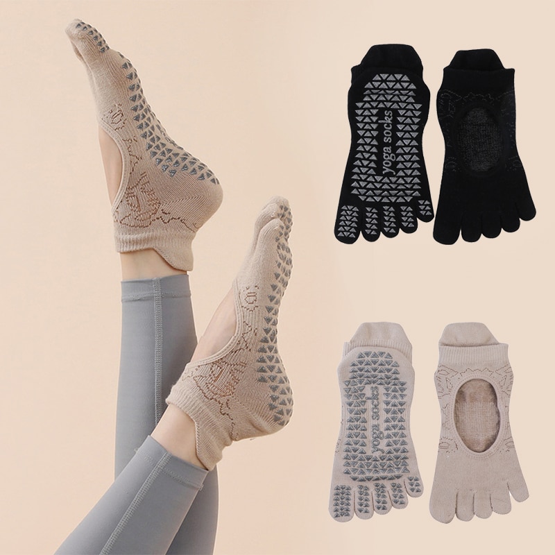 Frauen Yoga Zehen socken hochw – Yoga Fitness Girl Bewertung und Preis