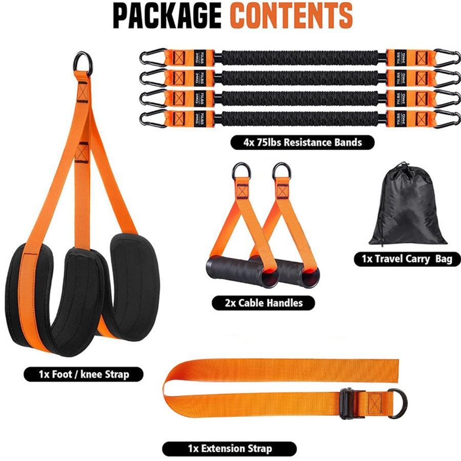 Klimmzug-Hilfe-Bänder-Set, Wid – Suspension Trainer Trx Bewertung und Preis