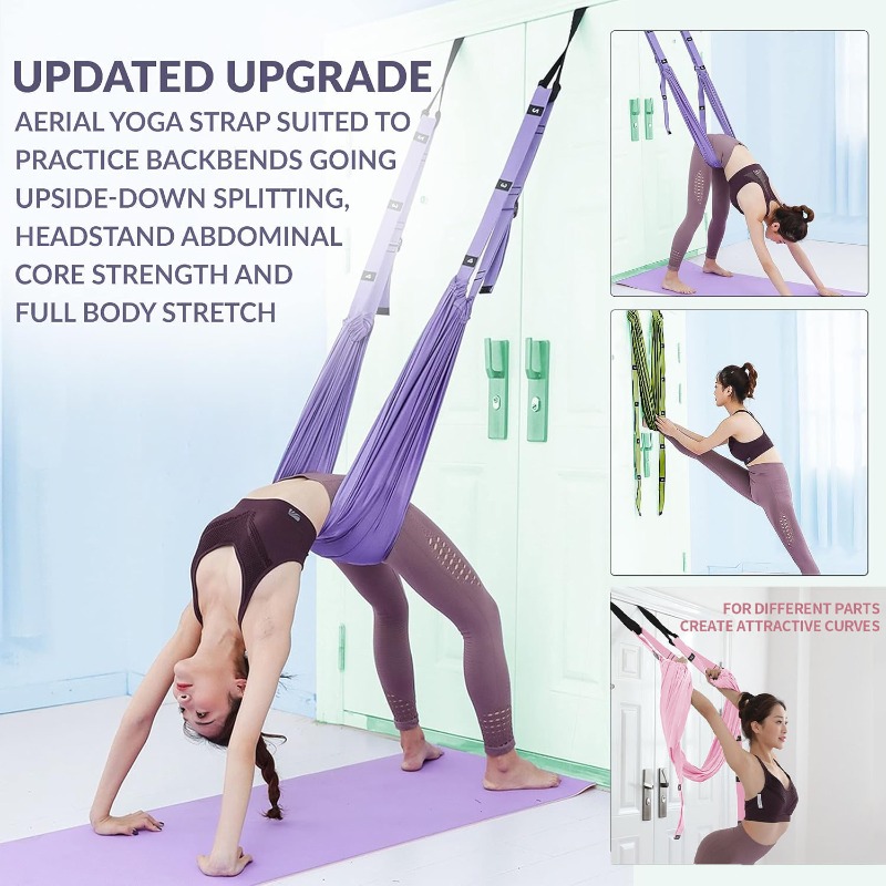 Verstellbares Aerial Yoga Häng – Stretch Strap Yoga Bewertung und Preis