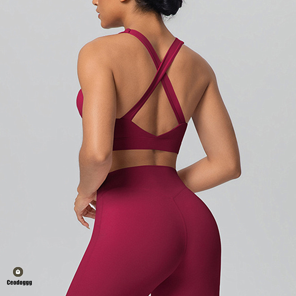 Sport-BH mit überkreuzten Träg – Stretch Strap Yoga Bewertung und Preis