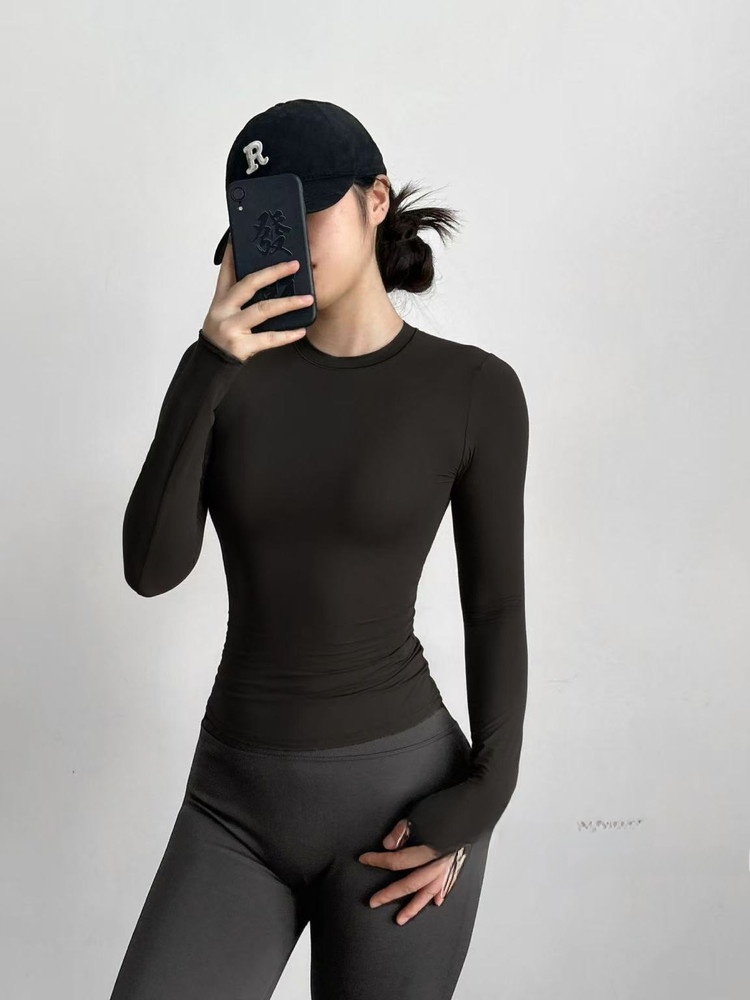 Slim Fit Langarm Yoga Fitness  – Yoga Fitness Girl Bewertung und Preis